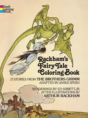 Kolorowanka z bajkami Rackhama - Rackham's Fairy Tale Coloring Book