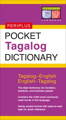 Kieszonkowy słownik języka tagalskiego: Tagalog-angielski-angielski-tagalski - Pocket Tagalog Dictionary: Tagalog-English English-Tagalog