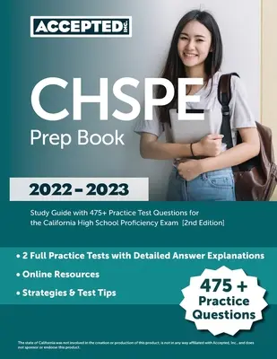 CHSPE Prep Book 2022-2023: Przewodnik do nauki z ponad 475 praktycznymi pytaniami testowymi do egzaminu California High School Proficiency [2nd Edition] - CHSPE Prep Book 2022-2023: Study Guide with 475+ Practice Test Questions for the California High School Proficiency Exam [2nd Edition]