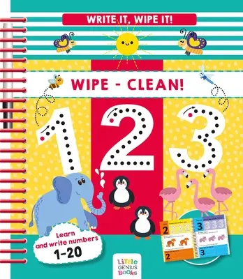 Napisz, zetrzyj! Zetrzyj 123 - Write It, Wipe It! Wipe-Clean 123