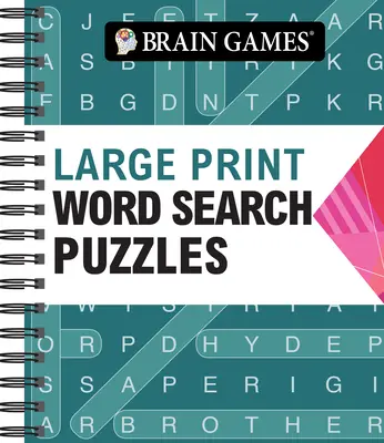 Brain Games - Wyszukiwanie słów w dużym druku (Arrow) - Brain Games - Large Print Word Search (Arrow)