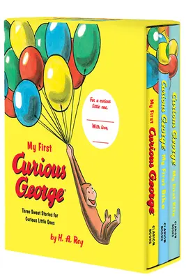 My First Curious George 3-Book Box Set: Mój pierwszy ciekawski George, Ciekawski George: Mój pierwszy rower, Ciekawski George: Mój pierwszy latawiec - My First Curious George 3-Book Box Set: My First Curious George, Curious George: My First Bike, Curious George: My First Kite