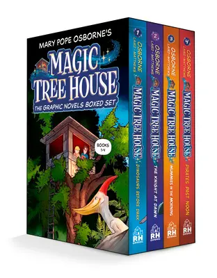 Zestaw startowy powieści graficznych Magiczny domek na drzewie - Magic Tree House Graphic Novel Starter Set