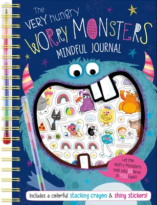 Dziennik uważności dla bardzo głodnych potworów - The Very Hungry Worry Monsters Mindful Journal