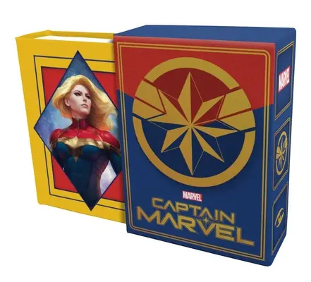 Captain Marvel: The Tiny Book of Earth's Mightiest Hero: (Sztuka Kapitana Marvela, Carol Danvers, Oficjalny prezent Marvela) - Captain Marvel: The Tiny Book of Earth's Mightiest Hero: (Art of Captain Marvel, Carol Danvers, Official Marvel Gift)