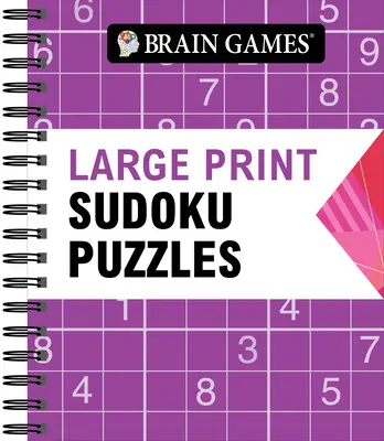 Gry umysłowe - Sudoku w dużym formacie (Arrow) - Brain Games - Large Print Sudoku Puzzles (Arrow)