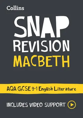 Macbeth: Aqa GCSE 9-1 English Literature Text Guide: Idealny do nauki w domu, egzaminy 2022 i 2023 - Macbeth: Aqa GCSE 9-1 English Literature Text Guide: Ideal for Home Learning, 2022 and 2023 Exams