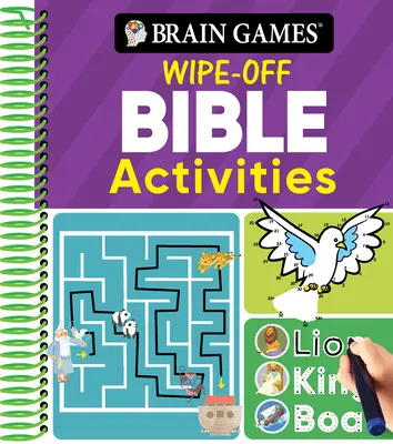 Brain Games Wipe-Off: Ćwiczenia biblijne - Brain Games Wipe-Off: Bible Activities