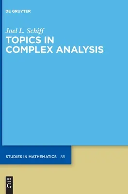 Tematy w analizie zespolonej - Topics in Complex Analysis