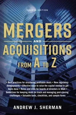 Fuzje i przejęcia od A do Z - Mergers and Acquisitions from A to Z