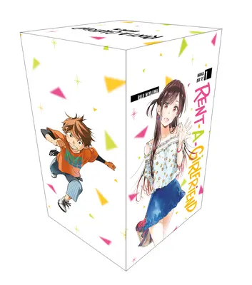 Wynajęta dziewczyna Manga Box Set 1 - Rent-A-Girlfriend Manga Box Set 1