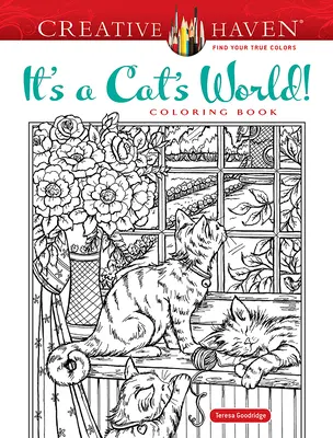 Kolorowanka Creative Haven It's a Cat's World! Kolorowanka - Creative Haven It's a Cat's World! Coloring Book