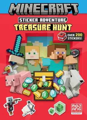 Przygoda z naklejkami Minecraft: Poszukiwanie skarbów (Minecraft) - Minecraft Sticker Adventure: Treasure Hunt (Minecraft)