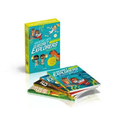 Przygody z Tajnymi Odkrywcami: Kolekcja pierwsza: zawiera 4 pełne faktów książki - Adventures with the Secret Explorers: Collection One: Includes 4 Fact-Packed Books