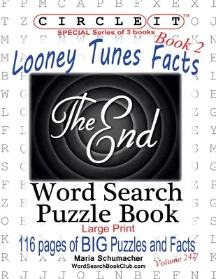 Krąg, Fakty o Looney Tunes, Księga 2, Wyszukiwanie słów, Puzzle - Circle It, Looney Tunes Facts, Book 2, Word Search, Puzzle Book