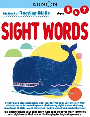Moja książka umiejętności czytania: Sight Words - My Book of Reading Skills: Sight Words