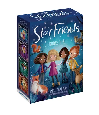 Star Friends Boxed Set, książki 1-4: Magia lustra; Pułapka życzeń; Sekretne zaklęcie; Mroczne sztuczki - Star Friends Boxed Set, Books 1-4: Mirror Magic; Wish Trap; Secret Spell; Dark Tricks