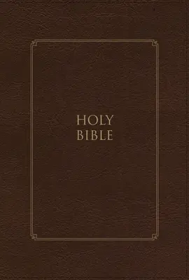 Kjv, Thompson Chain-Reference Bible, duży druk, skóra miękka, brązowy, czerwona litera, wygodny druk - Kjv, Thompson Chain-Reference Bible, Large Print, Leathersoft, Brown, Red Letter, Comfort Print