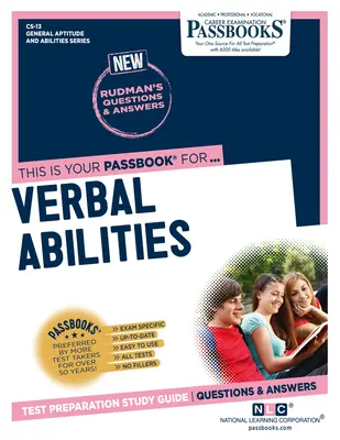 Zdolności werbalne (CS-13): Passbooks Study Guide - Verbal Abilities (CS-13): Passbooks Study Guide