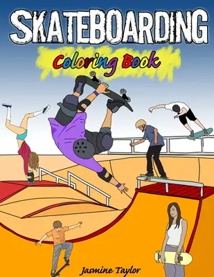 Kolorowanka dla miłośników deskorolki - Skateboarding Coloring Book