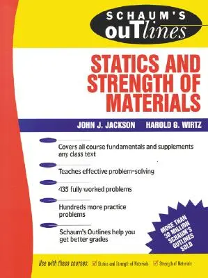 Zarys statyki i wytrzymałości materiałów Schauma - Schaum's Outline of Statics and Strength of Materials