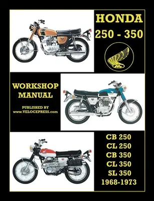 Honda Cb250, Cl250, Cb350, Cl350 i SL 350 1968-1973 Instrukcja warsztatowa - Honda Cb250, Cl250, Cb350, Cl350 & SL 350 1968 to 1973 Workshop Manual