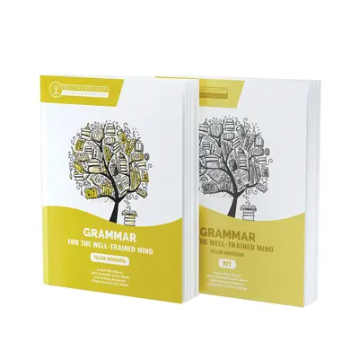 Yellow Bundle for the Repeat Buyer: Zawiera Grammar for the Well-Trained Mind Yellow Workbook and Key - Yellow Bundle for the Repeat Buyer: Includes Grammar for the Well-Trained Mind Yellow Workbook and Key