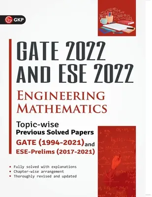 GATE 2022 & ESE Prelim 2022 - Matematyka inżynierska - Poprzednie rozwiązane arkusze tematyczne - GATE 2022 & ESE Prelim 2022 - Engineering Mathematics - Topic-wise Previous Solved Papers