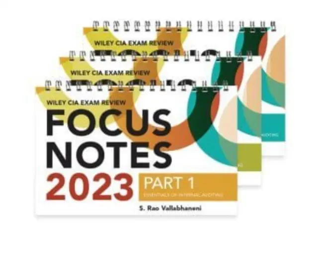 Wiley CIA 2023 Focus Notes: Kompletny zestaw - Wiley CIA 2023 Focus Notes: Complete Set