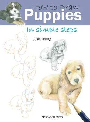 Jak rysować szczenięta w prostych krokach - How to Draw Puppies in Simple Steps