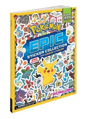 Pokmon Epic Sticker Collection 2nd Edition: Od Kanto po Galar - Pokmon Epic Sticker Collection 2nd Edition: From Kanto to Galar