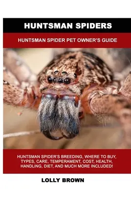 Pająki Huntsman: Pająk Huntsman: Przewodnik dla właścicieli zwierząt domowych - Huntsman Spiders: Huntsman Spider Pet Owner's Guide