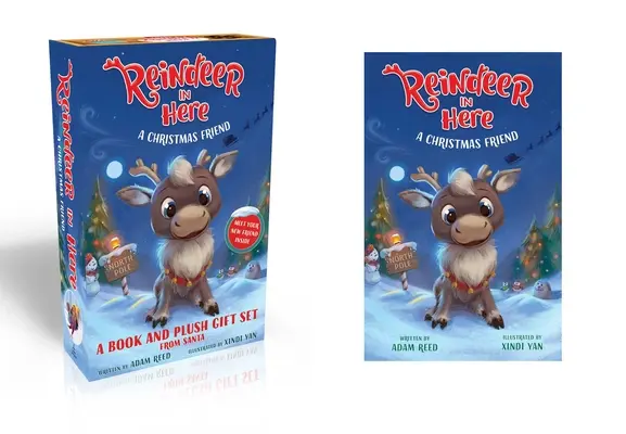 Renifer tutaj: Świąteczny przyjaciel - Reindeer in Here: A Christmas Friend