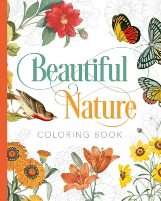 Piękna książka do kolorowania natury - Beautiful Nature Coloring Book