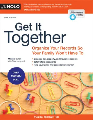 Get It Together: Uporządkuj swoje akta, aby Twoja rodzina nie musiała tego robić - Get It Together: Organize Your Records So Your Family Won't Have to