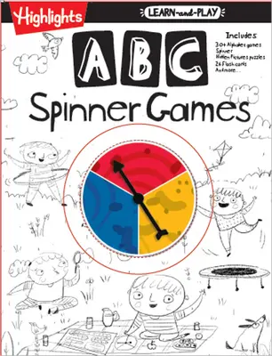 Najważniejsze gry spinnerowe ABC do nauki i zabawy - Highlights Learn-And-Play ABC Spinner Games