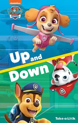 Książeczka do samodzielnego czytania Paw Patrol: W górę i w dół - Take-A-Look Book Paw Patrol Up and Down