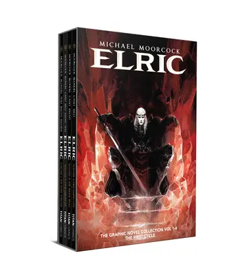 Zestaw Elric 1-4 Michaela Moorcocka w pudełku (powieść graficzna) - Michael Moorcock's Elric 1-4 Boxed Set (Graphic Novel)