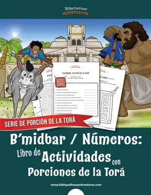 B'midbar Nmeros: Księga aktywności z porcjami Tor - B'midbar Nmeros: Libro de Actividades con Porciones de la Tor