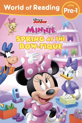 Świat Czytania Disney Junior Minnie Wiosna w Bow-Tique - World of Reading Disney Junior Minnie Spring at the Bow-Tique