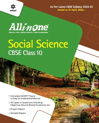 CBSE All In One Social Science Class 10 2022-23 Edition (zgodnie z najnowszym sylabusem CBSE wydanym 21 kwietnia 2022 r.) - CBSE All In One Social Science Class 10 2022-23 Edition (As per latest CBSE Syllabus issued on 21 April 2022)