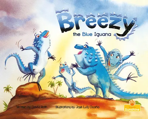 Iguana niebieska Breezy - Breezy the Blue Iguana