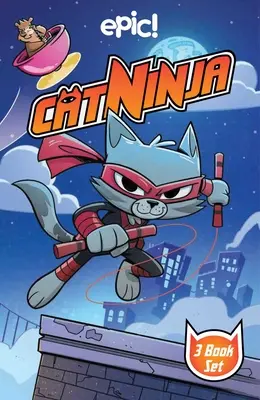 Cat Ninja Box Set: Książki 1-3 - Cat Ninja Box Set: Books 1-3