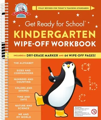 Przygotuj się do szkoły: Zeszyt ćwiczeń dla przedszkolaków - Get Ready for School: Kindergarten Wipe-Off Workbook