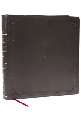Nabre XL, wydanie katolickie, miękka skóra, czarny, wygodny druk: Pismo Święte - Nabre XL, Catholic Edition, Leathersoft, Black, Comfort Print: Holy Bible
