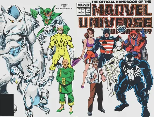 Oficjalny podręcznik uniwersum Marvela: Aktualizacja '89 Omnibus - Official Handbook of the Marvel Universe: Update '89 Omnibus