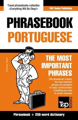 Rozmówki angielsko-portugalskie i mini słownik 250 słów - English-Portuguese phrasebook and 250-word mini dictionary