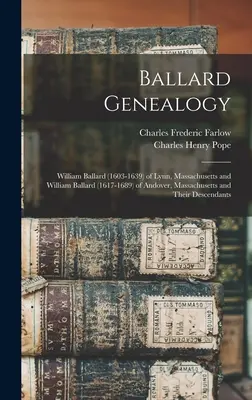 Genealogia Ballardów: William Ballard (1603-1639) z Lynn w stanie Massachusetts i William Ballard (1617-1689) z Andover w stanie Massachusetts oraz ich rodzina. - Ballard Genealogy: William Ballard (1603-1639) of Lynn, Massachusetts and William Ballard (1617-1689) of Andover, Massachusetts and Their