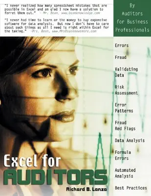 Excel dla audytorów: Audyt arkuszy kalkulacyjnych przy użyciu programu Excel 97 i Excel 2007 - Excel for Auditors: Audit Spreadsheets Using Excel 97 Through Excel 2007