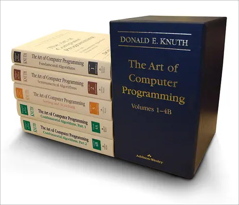 Sztuka programowania komputerowego, tom 1-4b, zestaw pudełkowy - Art of Computer Programming, The, Volumes 1-4b, Boxed Set